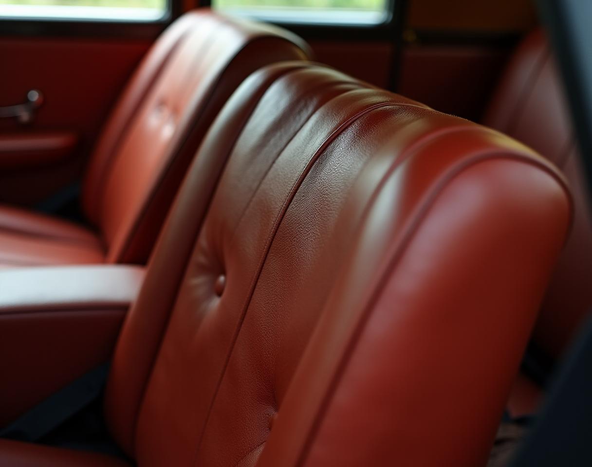 Restauration cuirs de luxe - Expertise artisanale